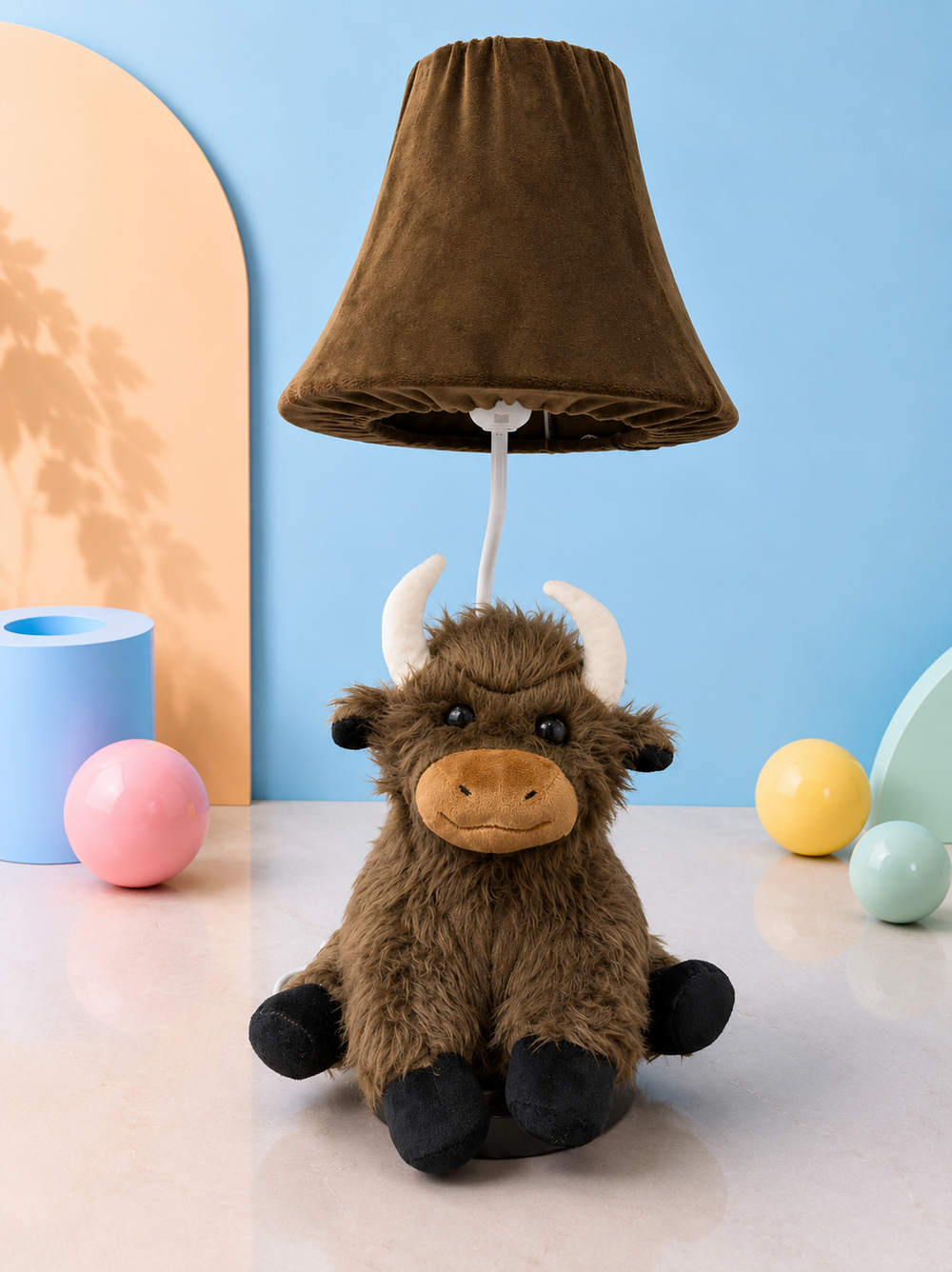 Coco the Highland Cow Lamp
