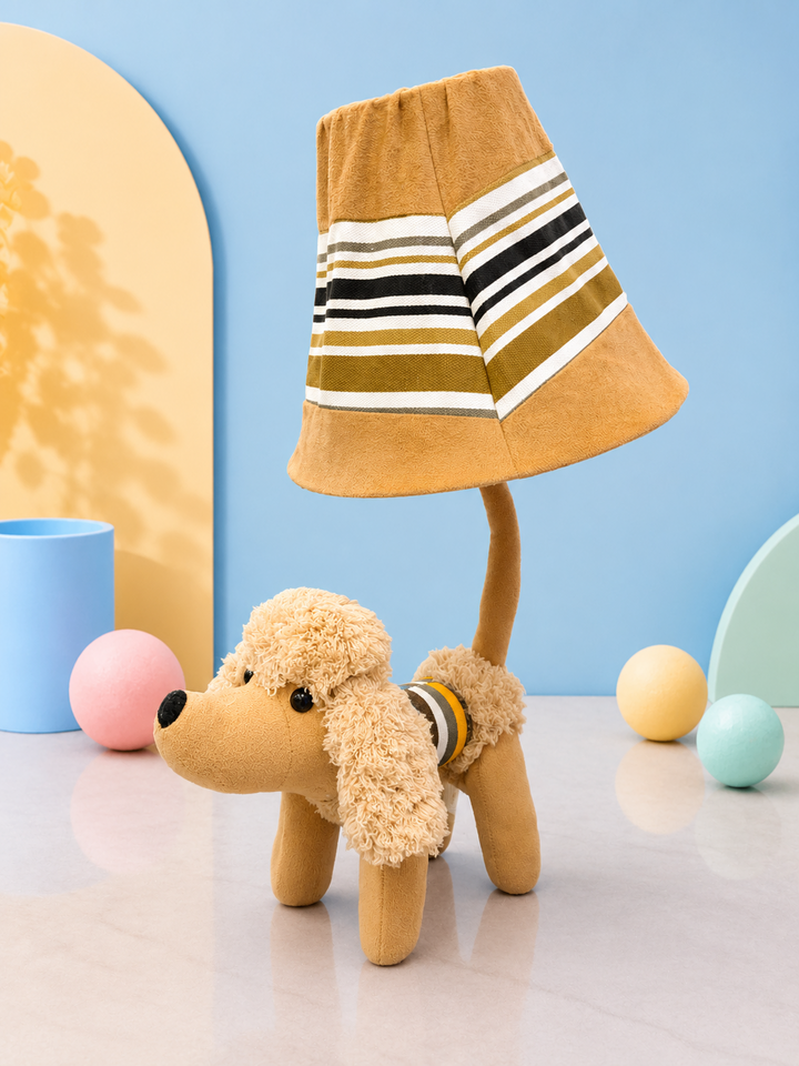 Peanut the Poodle Dog Lamp