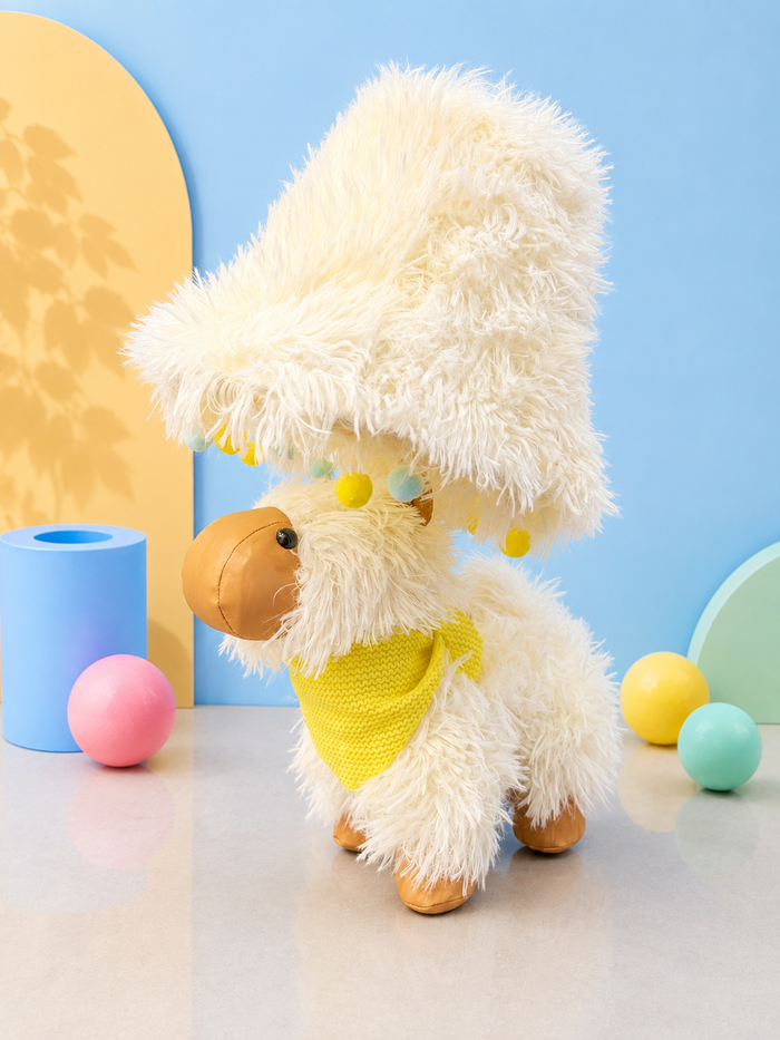 Archie the  Alpaca Lamp