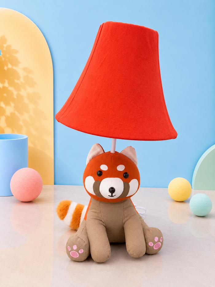 Puffy the Red Panda Lamp