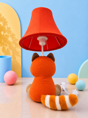 Puffy the Red Panda Lamp